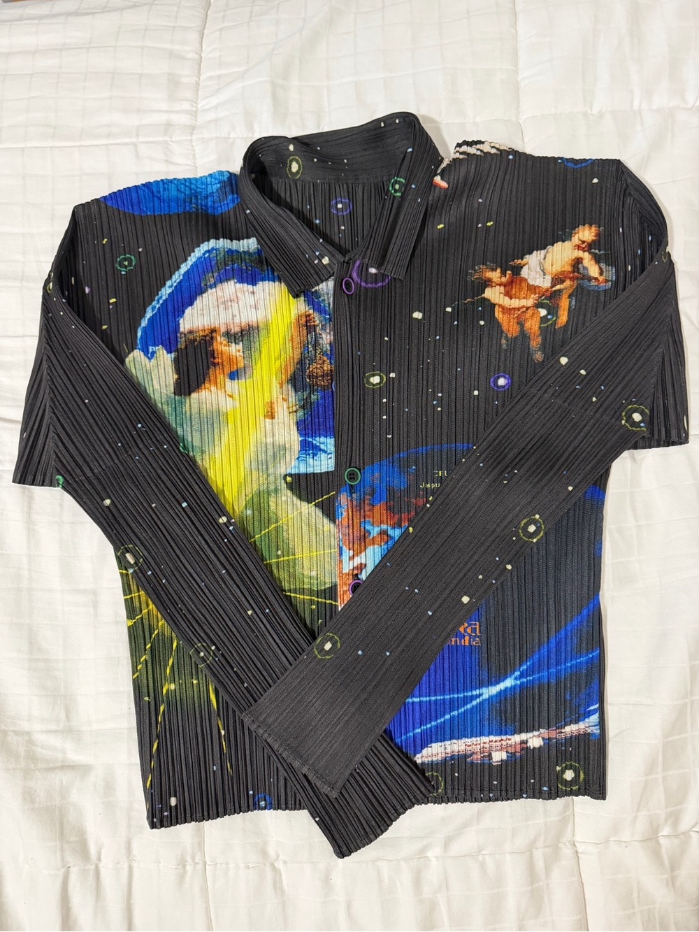 ISSEY MIYAKE x TADANORI YOKOO vintage galaxy print top